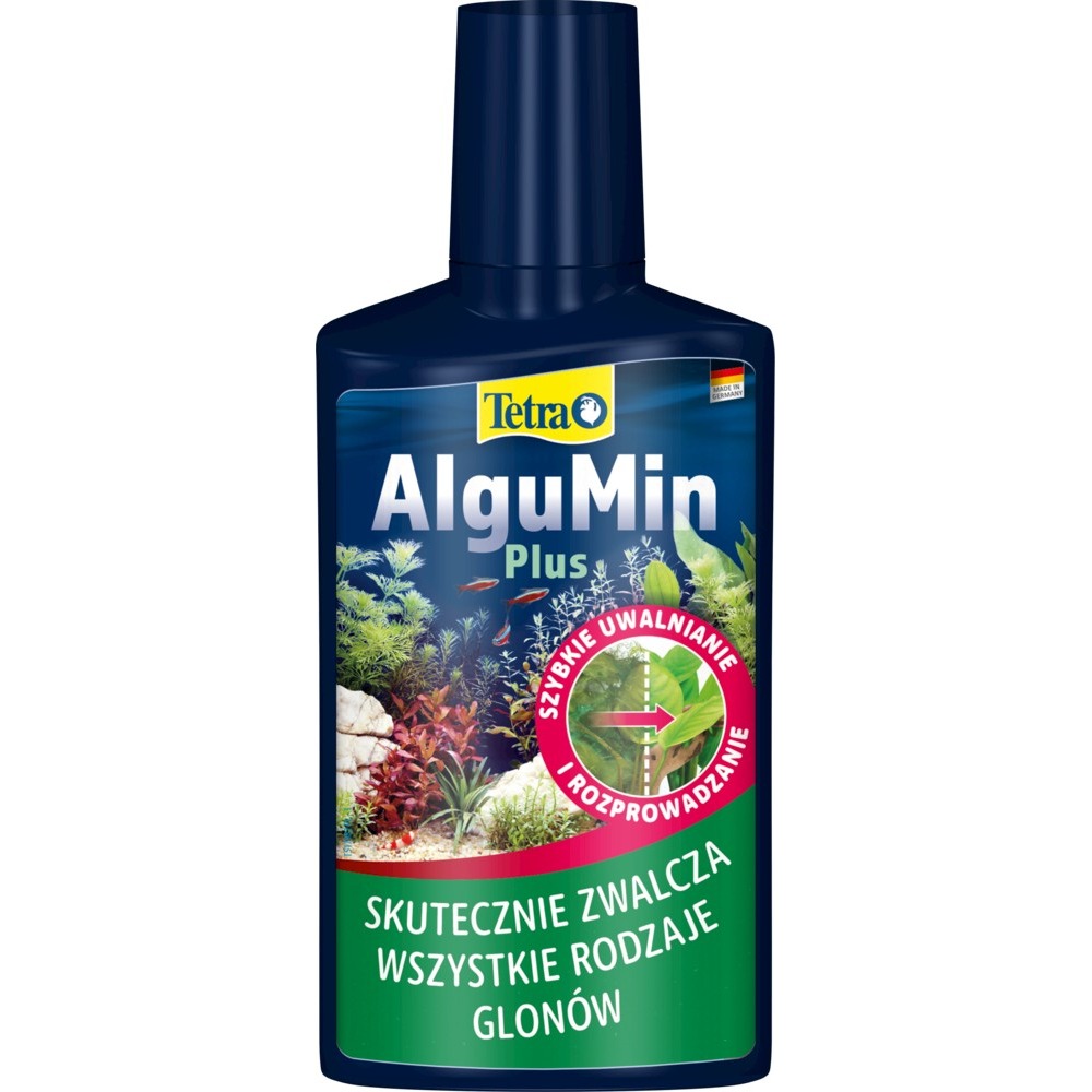 Tetra AlguMin Plus 500ml - Płynny Preparat na Glony do Akwarium - zdjęcie 1/2
